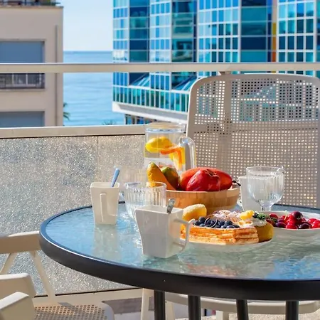 L28 Californie 1min Walk Sea 3bdr/ Ac & Balcony * Nice